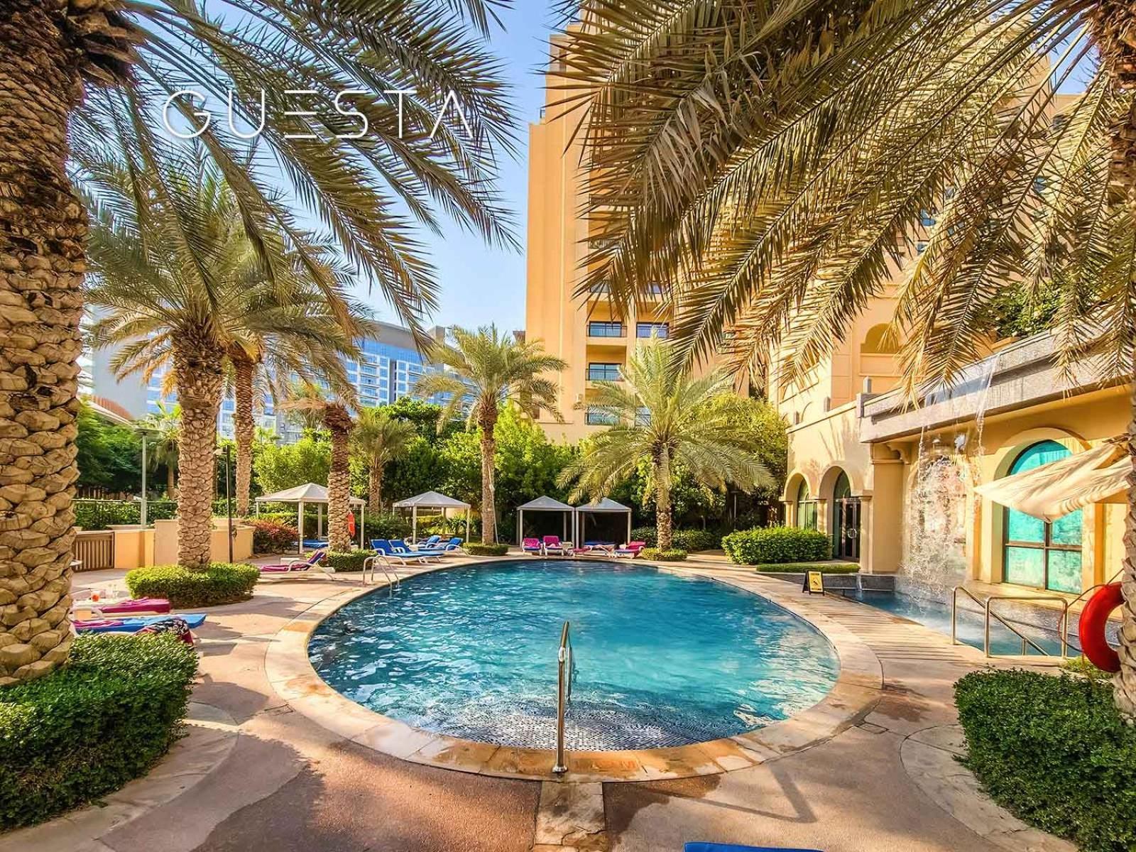 Fairmont Apartments The Palm, Free Access To Hotel Beach And Pools Dubai Eksteriør billede