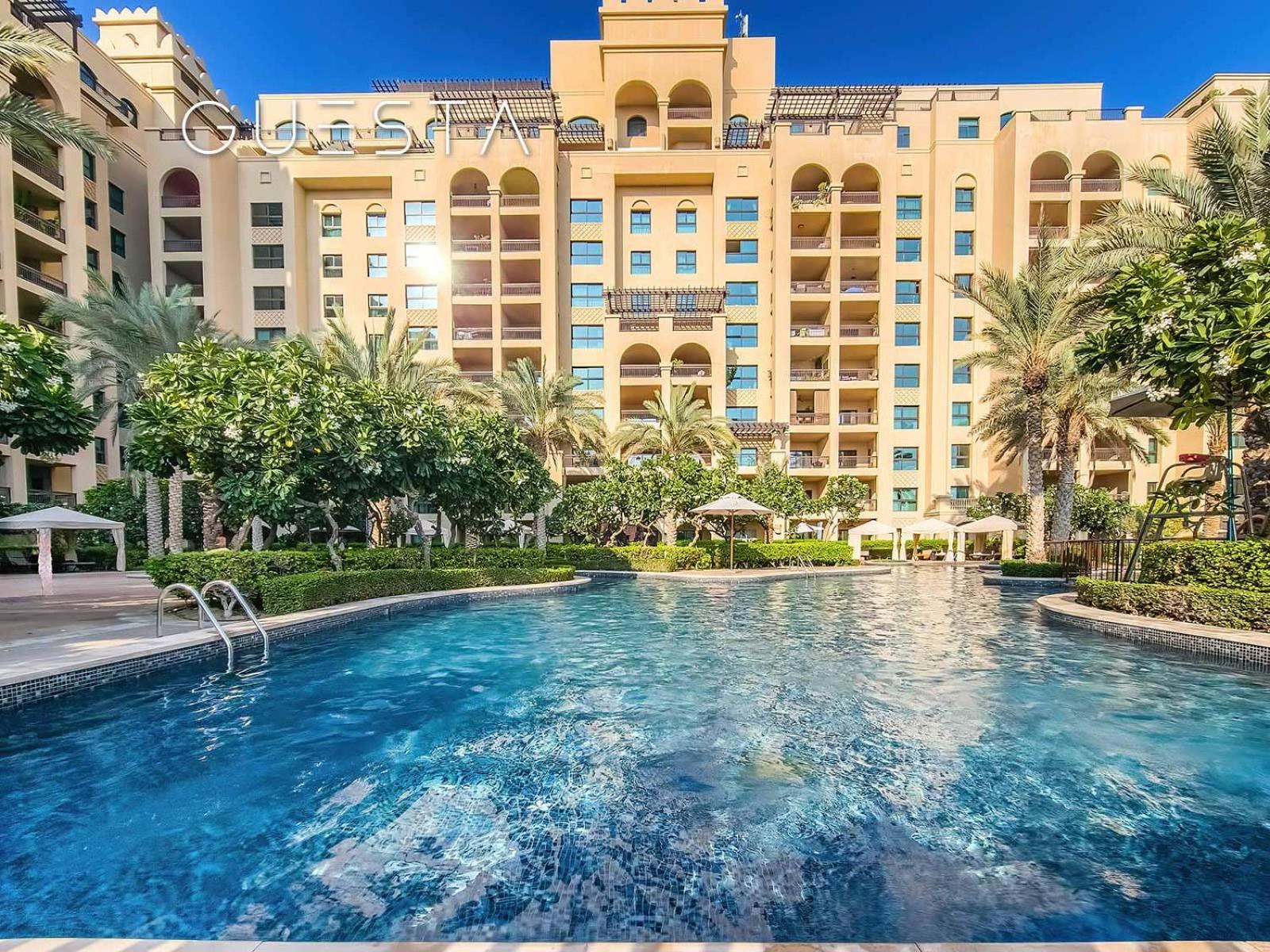 Fairmont Apartments The Palm, Free Access To Hotel Beach And Pools Dubai Eksteriør billede