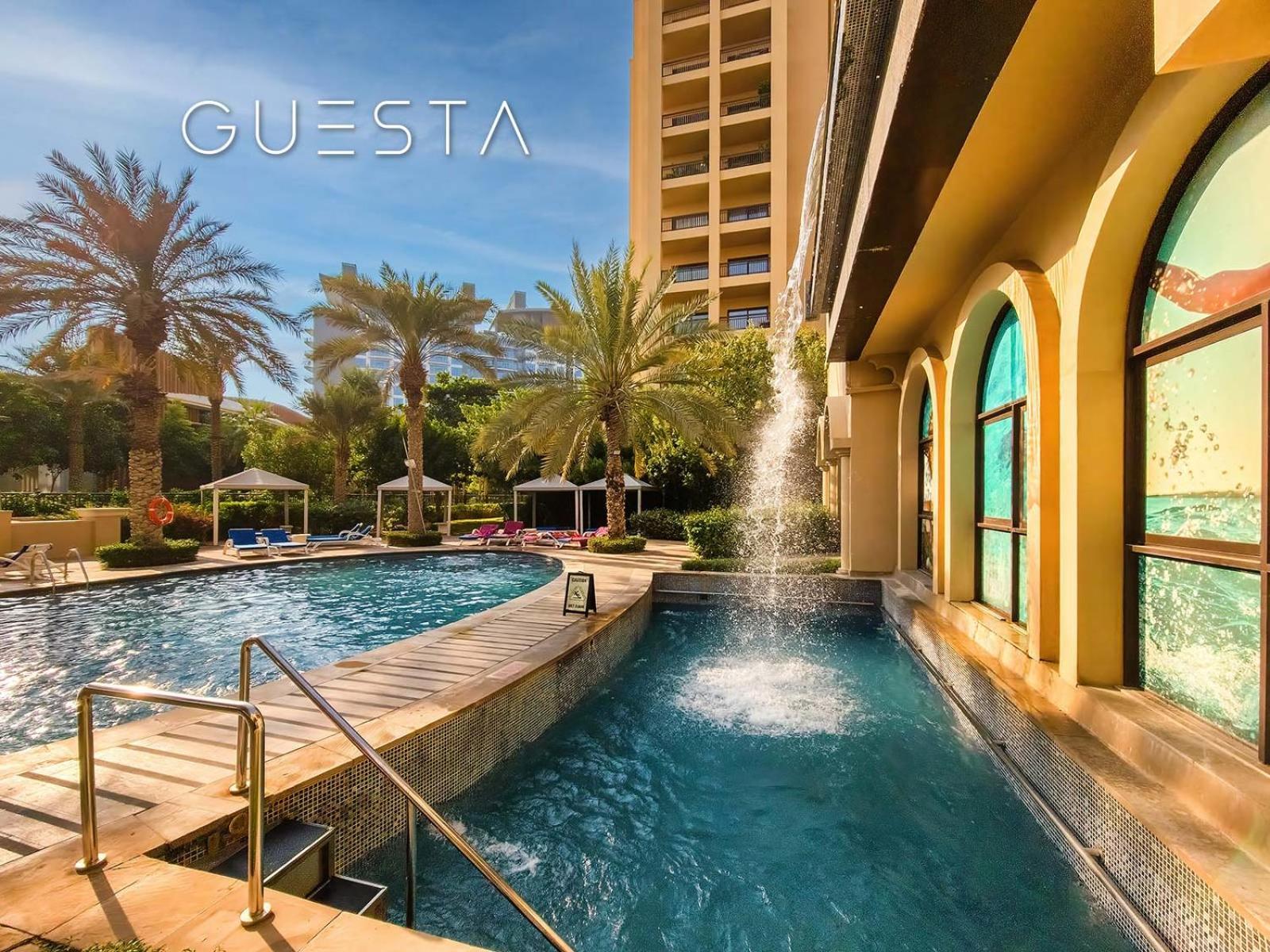 Fairmont Apartments The Palm, Free Access To Hotel Beach And Pools Dubai Eksteriør billede