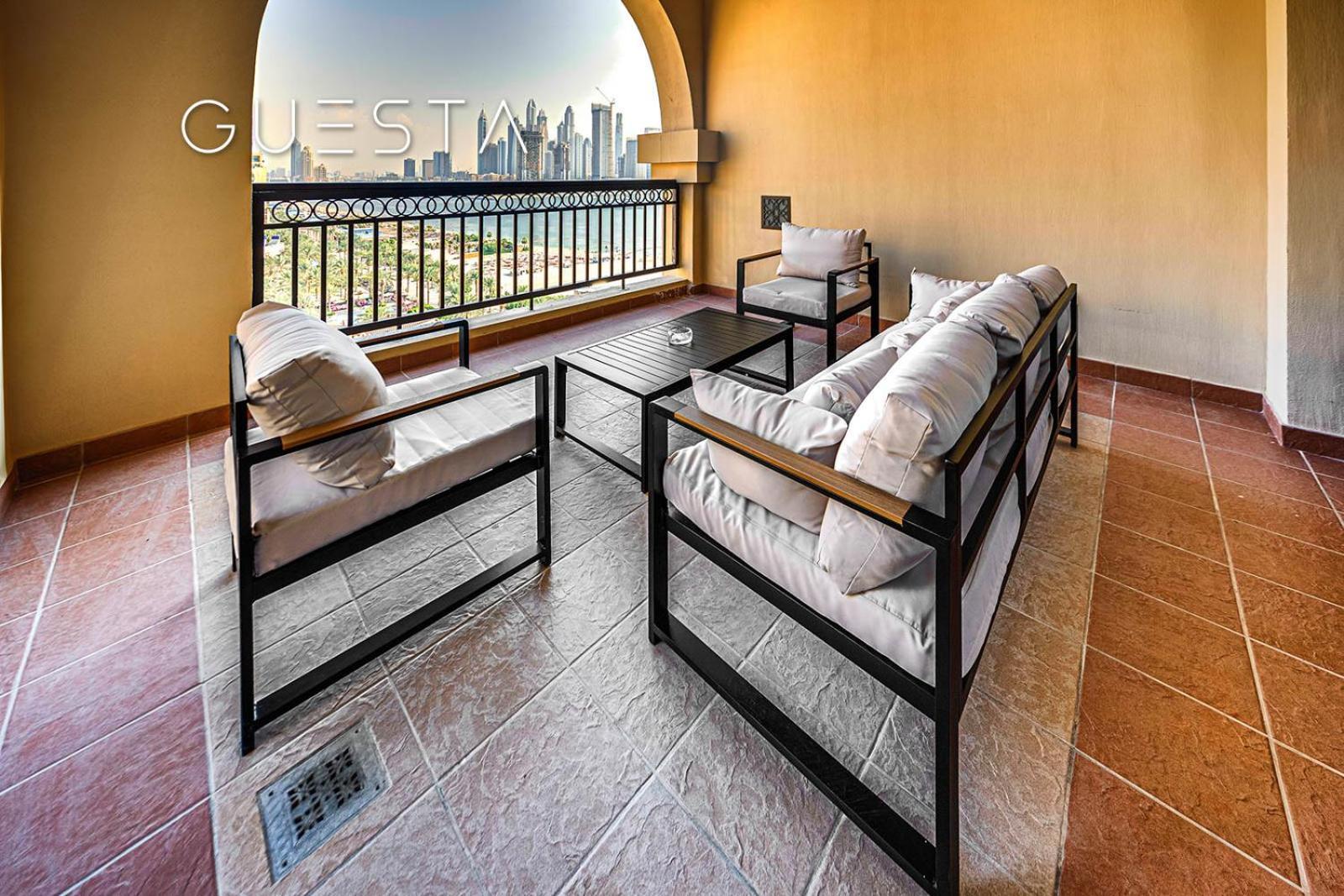 Fairmont Apartments The Palm, Free Access To Hotel Beach And Pools Dubai Værelse billede