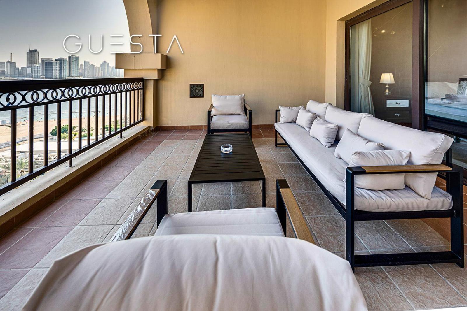 Fairmont Apartments The Palm, Free Access To Hotel Beach And Pools Dubai Værelse billede